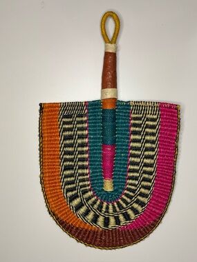 Handwoven Fan – Artisan Wall Décor & Functional Fan